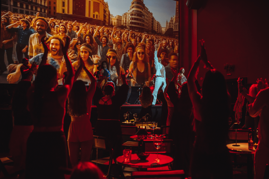 El público se integra y vive el show desde dentro